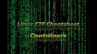 CTF Linux Challenge Cheat Sheet - Containers