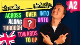 ACROSS, OVER oder INTO…? 🤯 Richtungspräpositionen einfach erklärt | Englisch A2