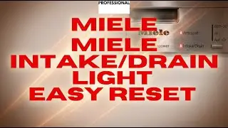Ошибка сливного отверстия в стиральной машине Miele — пока не вызывайте специалиста.
