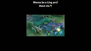 Fast hand Ling | Short Tutorial #mlbb