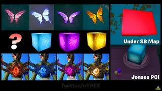 Fortnite: RIFT BUTTERFLIES AND PORTALS, RED CUBE COMING!