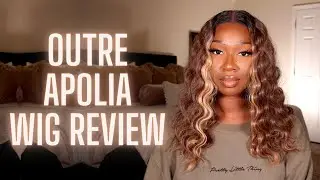 Outre Sleeklay | Synthetic Lace Wig | Apolia | ft Ebonyline | Tan Dotson