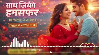Saath Jiyenge Humsafar ❤️ | New Hindi Romantic Love Song 2026 |Wedding Special | Heart Touching Song