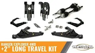 Ranger Long Travel Kit for 4WD Rangers and Explorers - True Travel Dynamics