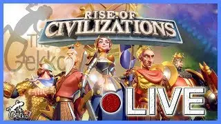Spending Gems, hunting barbs, talking events & Q/A - Rise of Civilization LIVE