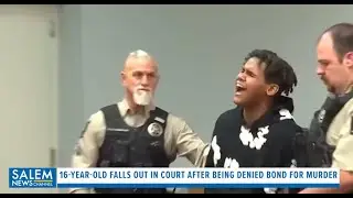 16-Year-Old Falls Out In Court After Being Denied Bond For Murder