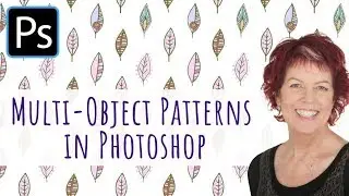 Photoshop - Pattern of Shapes - a seamless repeating pattern with multiple shapes