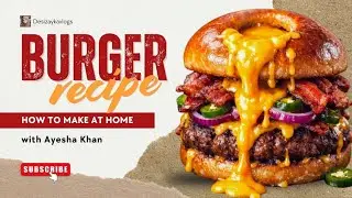 Burger Recipe | How to make at home #burger