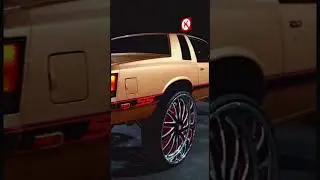 Monte Carlo на 34-дюймовых колёсах 🔥 #Montecarlo #ss #oldschoolcars #gbody