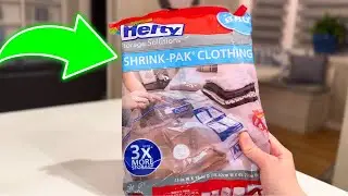 Hefty Vacuum Bags Review | Are these Space Saver Bags really worth it?