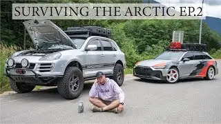 Driving to the Arctic Ocean - Lifted Cayenne And RS6 Avant - Part 2