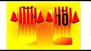 Criar Camisa de Time Corel Draw Tutorial