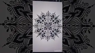 easy procreate mandala art #shorts