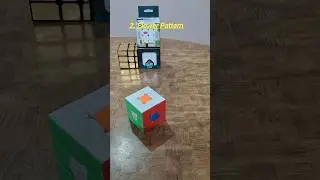 Making 2 amazing pattern on rubik's cube. #cubing #rubikscube