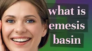Emesis basin | meaning of Emesis basin