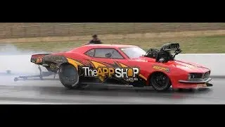 SAM FENECH THE APP SHOP PRO SLAMMER CAMARO 6.09 @ 234 MPH