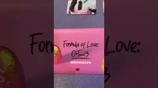 TWICE Formula of Love Monograph photocards #shorts #twice #formulaoflove