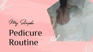 నాలుగు నిమిషాల్లో pedicure ఎలా చేయాలో ఈ వీడియో లో చూడండి@sipmle and easy way🤗
