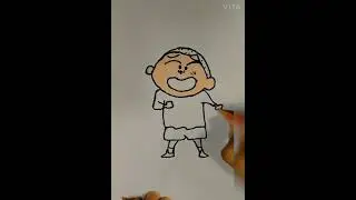 how to draw and colour masao 👍