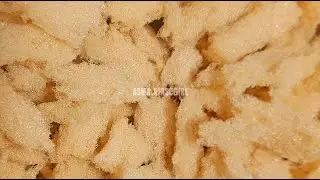💛🧽💛🧽ASMR: Teardrop sponge ripping: full video🧽💛🧽💛