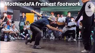 Bboy MochindaFA shows the freshest footwork in Japan. Whos got Daily Flava