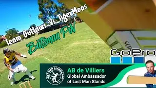 Watch GoPro Cricket, Team Outlaws vs. Tigermoos - Batsman PoV