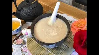 [杏仁糊] - 杏仁香濃，糊質幼滑，稀稠度適中，甜度恰到好處，果仁營養豐富，健康有益，老少咸宜。飯后甜點最佳選項。