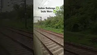 Indian Railways❎ Delhi Metro✅ Yamuna Bank Metro Station | New Delhi | #indianmetro #newmetro