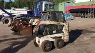 K&ouml;p Kompaktlastare Bobcat 453 Inklusive gripskopa p&aring; Klaravik