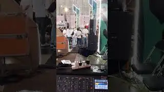 Das Audio di acara GOR Palangkaraya pakai Mixer Midas M32LIVE #soundsystem #shorts