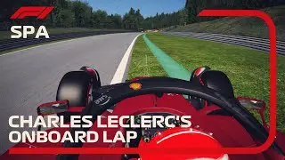 F1 2022 Charles Leclerc Onboard Lap Spa-Franchorchamps Circuit | Rfactor F1 2022 (SPM 1.8)