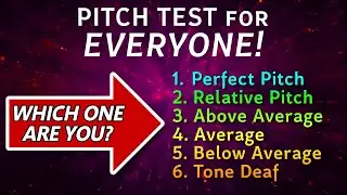 INTERACTIVE Pitch Test! Are you TONE DEAF or MUSICALLY TALENTED?