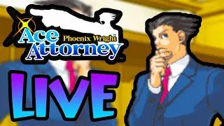Playing Phoenix Wright: Ace Attorney GBA #1 LIVE