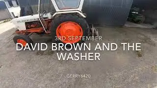 DAVID BROWN AND THE WASHER