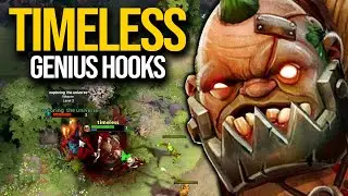 THIS IS HOW ONLY TIMELESS PUDGE DEAL WITH 3 HEROES | Pudge Official
