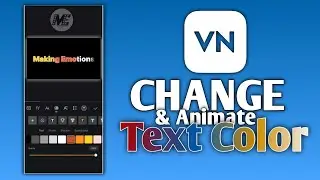 VN Text Color Animation, VN Tutorial, Text Animation