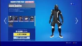 Shadow Strike Pack Is Back l *New* Fortnite Item Shop