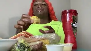 Crab Leg mukbang before heading to Dallas southern Pride 🌈💕