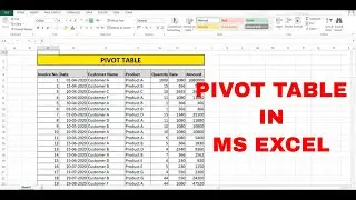 Pivot Table in Excel for Beginners | Create Customized Pivot Table