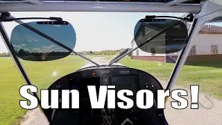 Installing ROSEN Sun Visors in a Zenith 750