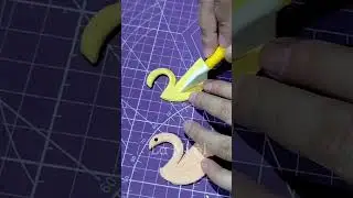 Easy Flamingo Fondant Topper Tutorial #fondanttoppers #caketopper #cakedecorating #cake