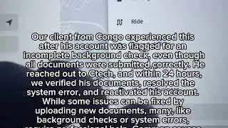 How to Reactivate Your Uber account with Background  Check problem +1 (701) 518-7518