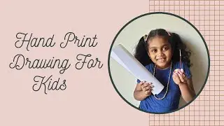 HANDPRINT drawing for Children |Hand print Tree |Easy tree painting #PappuHarry Vlog & Craft