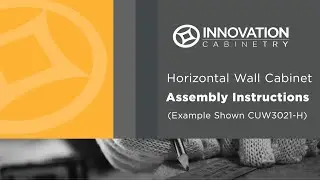 Innovation Cabinetry Urban Horizontal Wall Cabinet Assembly Video