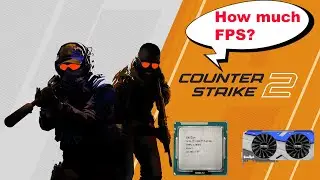 Counter Strike 2 FPS GTX 1080 i7 3770K (boost 4,5 ghz) DDR3 2133 mhz 1080P low settings
