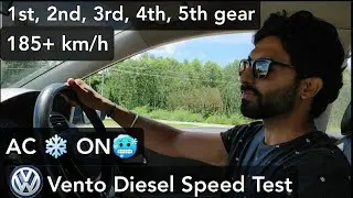 Volkswagen Vento speed test | Vento Diesel | Vento diesel top speed | Vento Comfortline | 1500cc