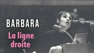 Barbara & Georges Moustaki - La ligne droite (Audio officiel)