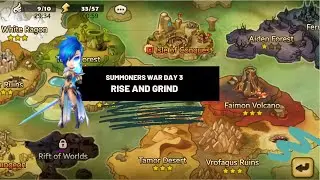 Summoners War Beginner Series: Day 3 - Grinding For That Magic Knight | Water Magic Knight 5-Star