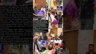 Shaik Sarfaraz Amberpet #congress #youthcongress #votechoribandkaro #protest #amberpet #rahulgandhi