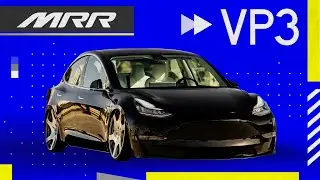 Tesla Model 3 | MRR Wheels | 20x9 | Silver Machined